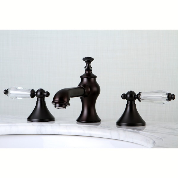 KC7065WLL 8 Widespread Bathroom Faucet, Oil Rubbed Bronze